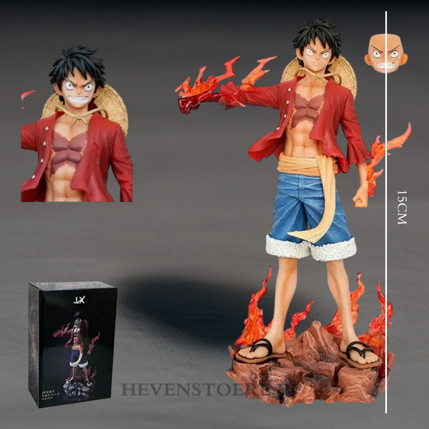 Figure no. 17 LUFFY (ONE PIECE) ANIME ACTION FIGURE